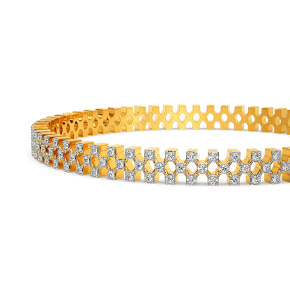 Bling of Resurgence Diamond Bangles
