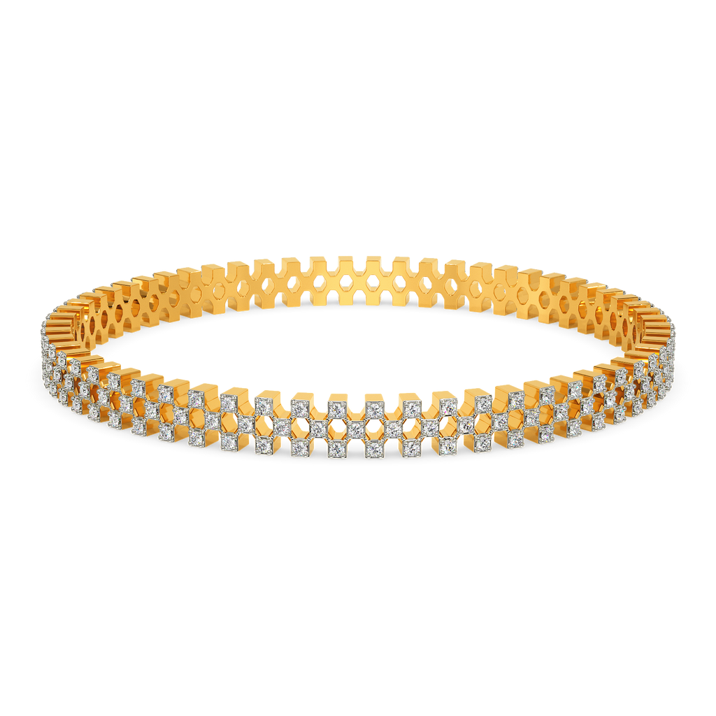 Bling of Resurgence Diamond Bangles