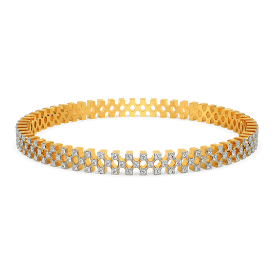 Bling of Resurgence Diamond Bangles