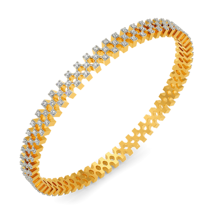 Bling of Resurgence Diamond Bangles