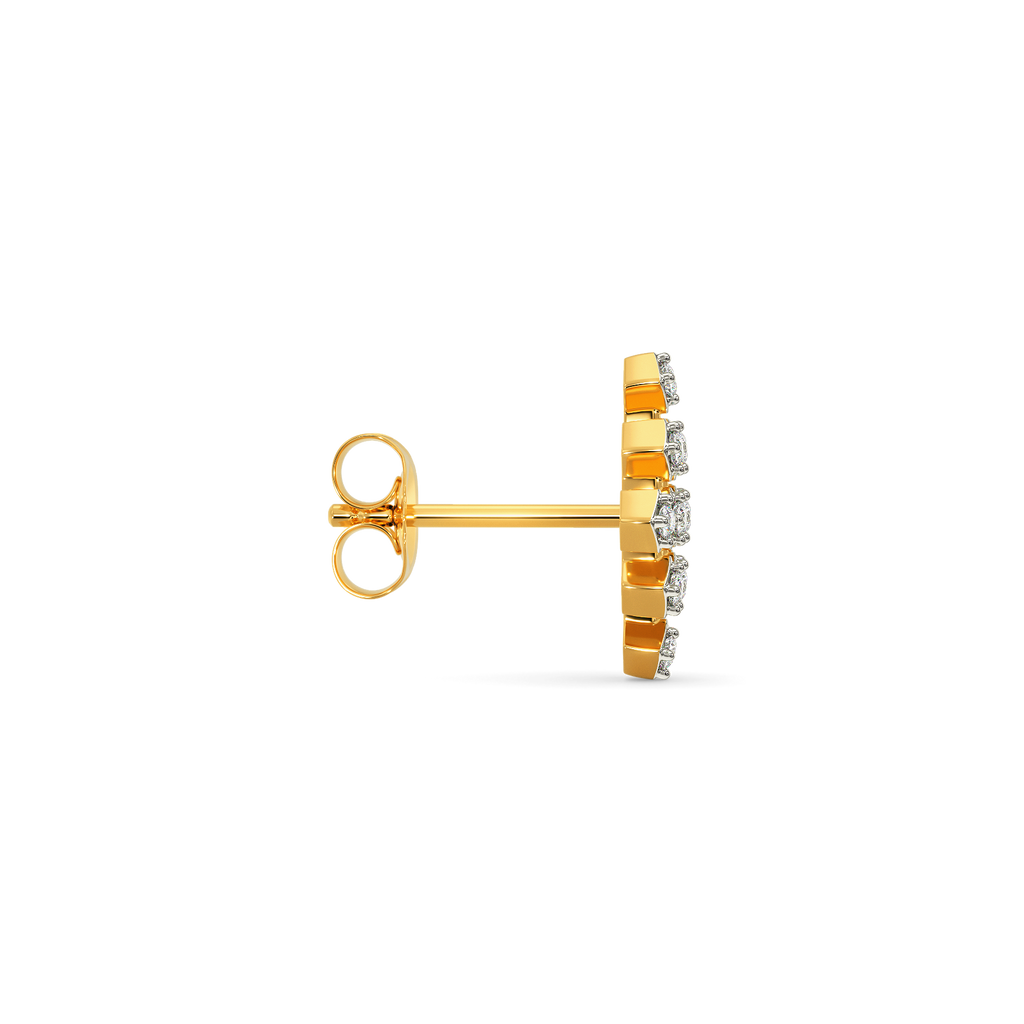 Tartan Obsessed Diamond Earrings