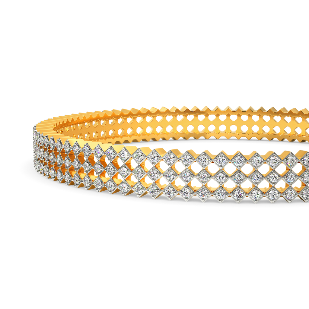 Tartan Obsessed Diamond Bangles