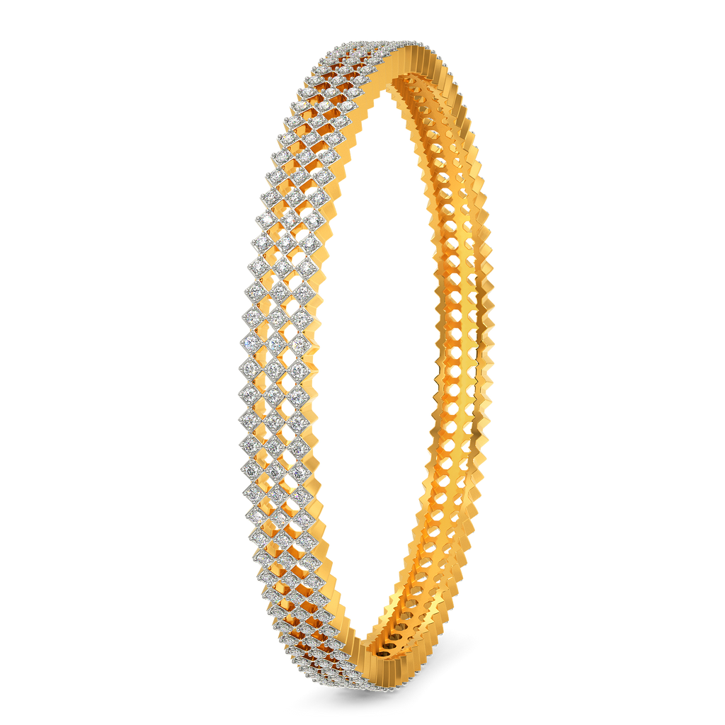 Tartan Obsessed Diamond Bangles