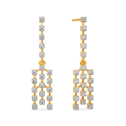 Legacy Checks Diamond Earrings