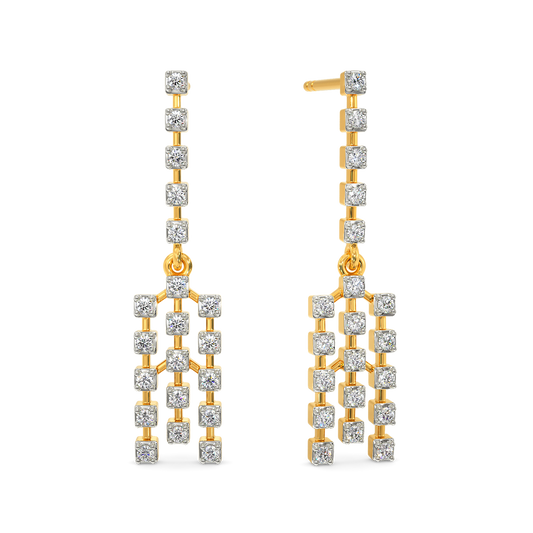 Legacy Checks Diamond Earrings