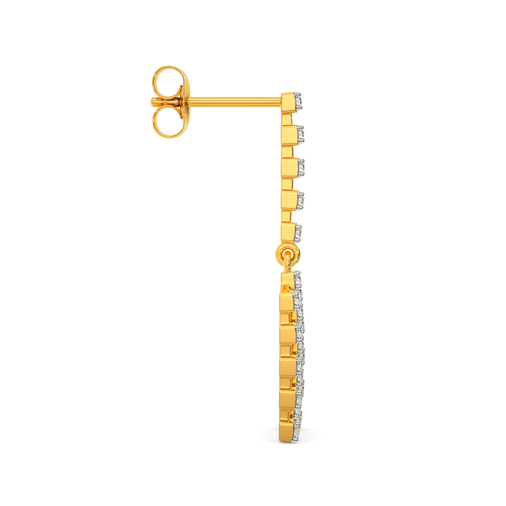 Legacy Checks Diamond Earrings
