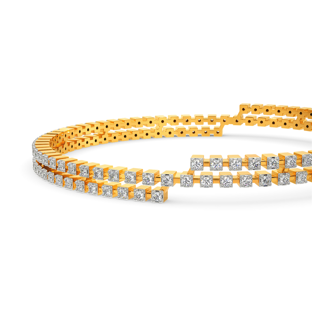 Legacy Checks Diamond Bangles