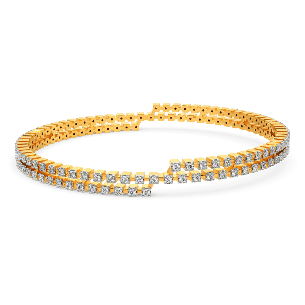 Legacy Checks Diamond Bangles