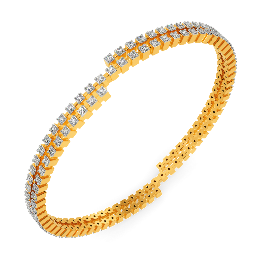 Legacy Checks Diamond Bangles
