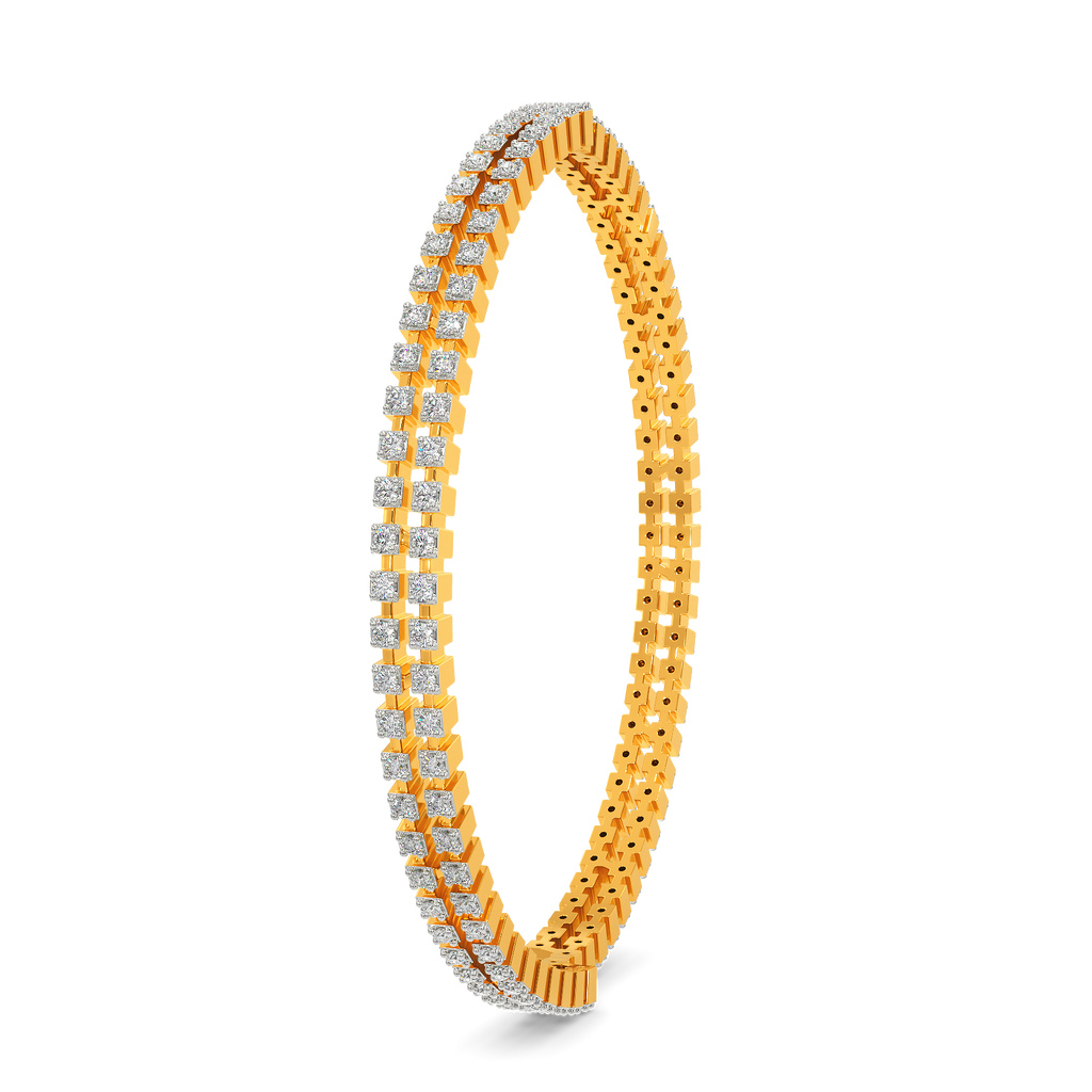 Legacy Checks Diamond Bangles