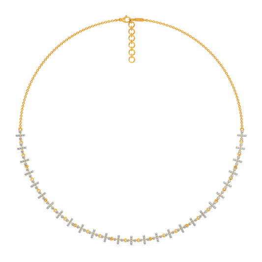 Ode to Tartan Diamond Necklaces