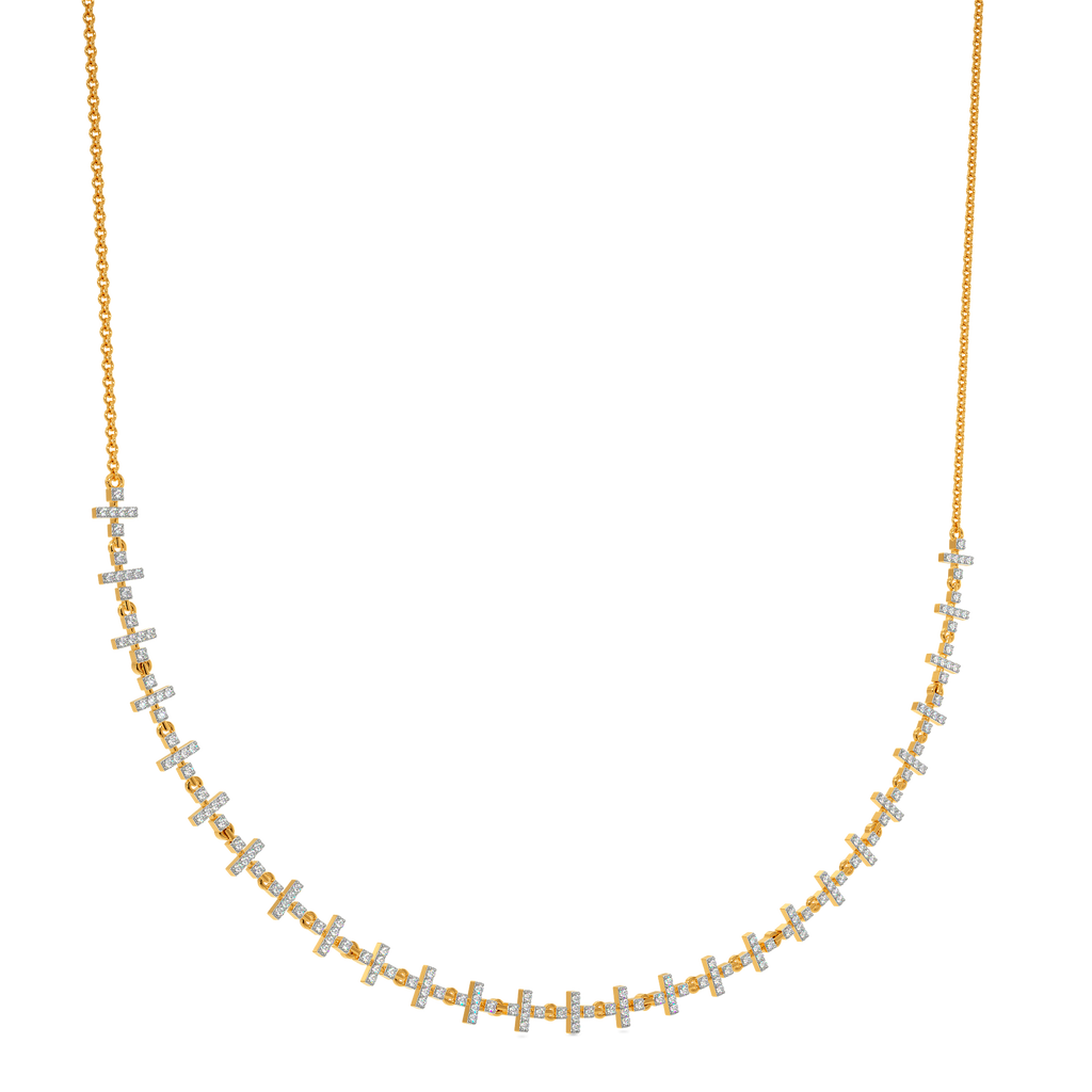 Ode to Tartan Diamond Necklaces