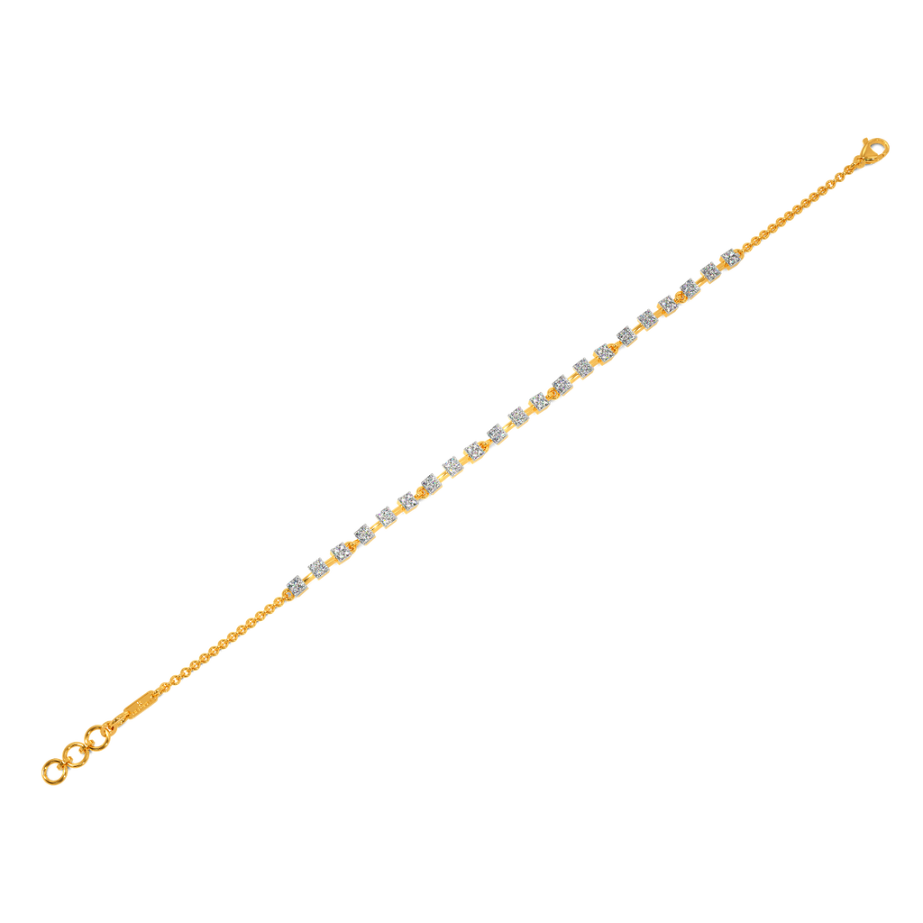 Tartan Sparkle Diamond Bracelets