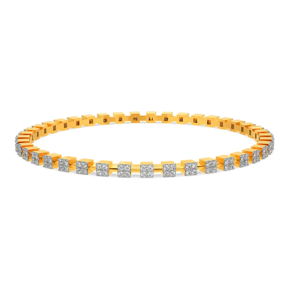 Tartan Sparkle Diamond Bangles