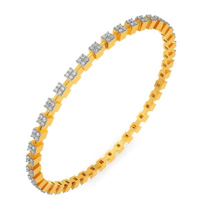 Tartan Sparkle Diamond Bangles