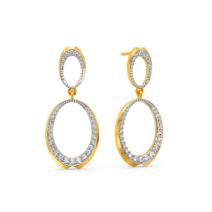 Catch the Power Vibe Diamond Earrings