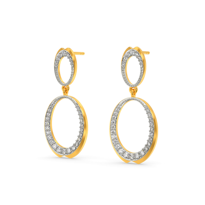 Catch the Power Vibe Diamond Earrings