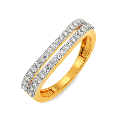 Epic Arched Diamond Rings