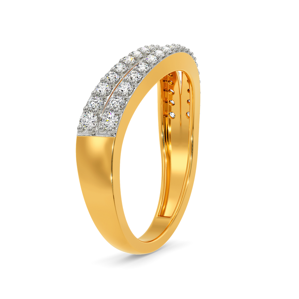 Epic Arched Diamond Rings