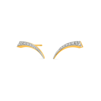 Epic Arched Diamond Earrings