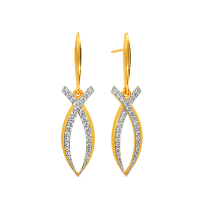 Edge Perfect Diamond Earrings