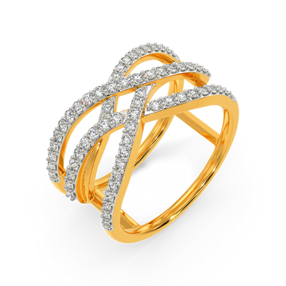 Shades of Beige Diamond Rings