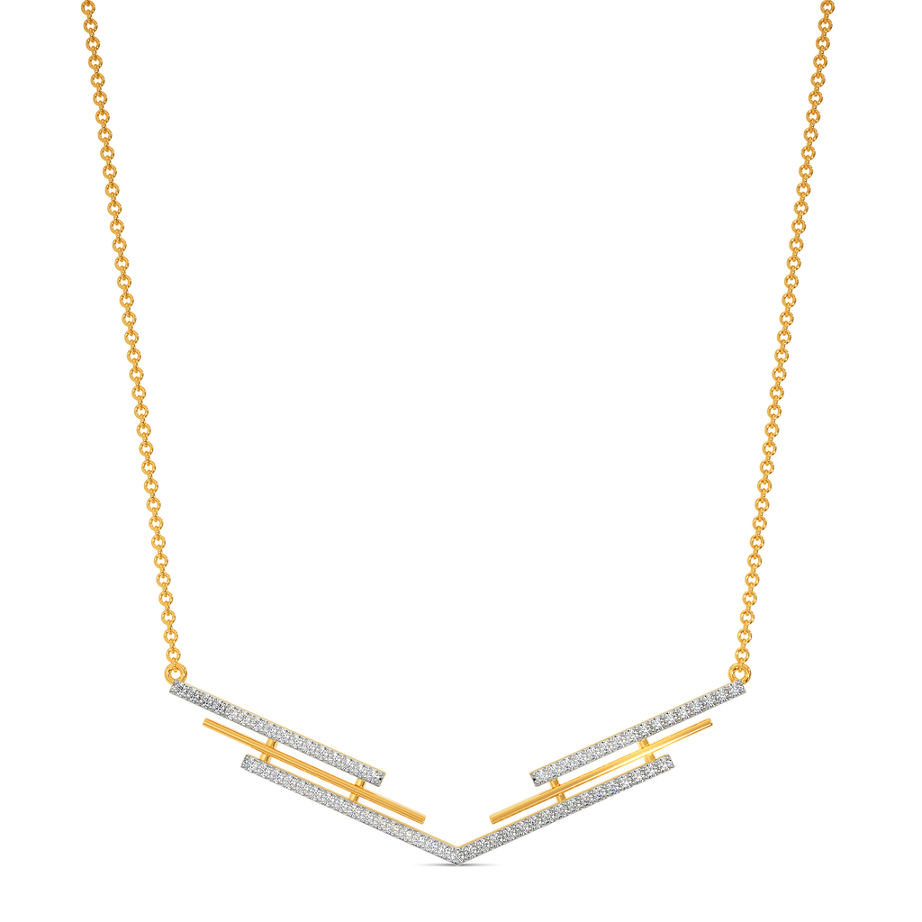 Shearling Diamond Necklaces