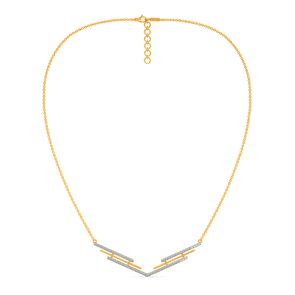 Shearling Diamond Necklaces