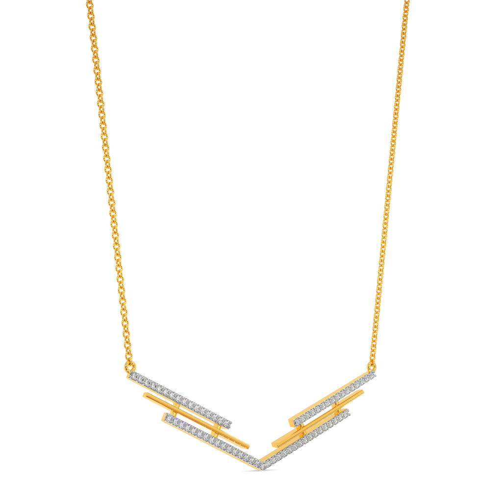Shearling Diamond Necklaces