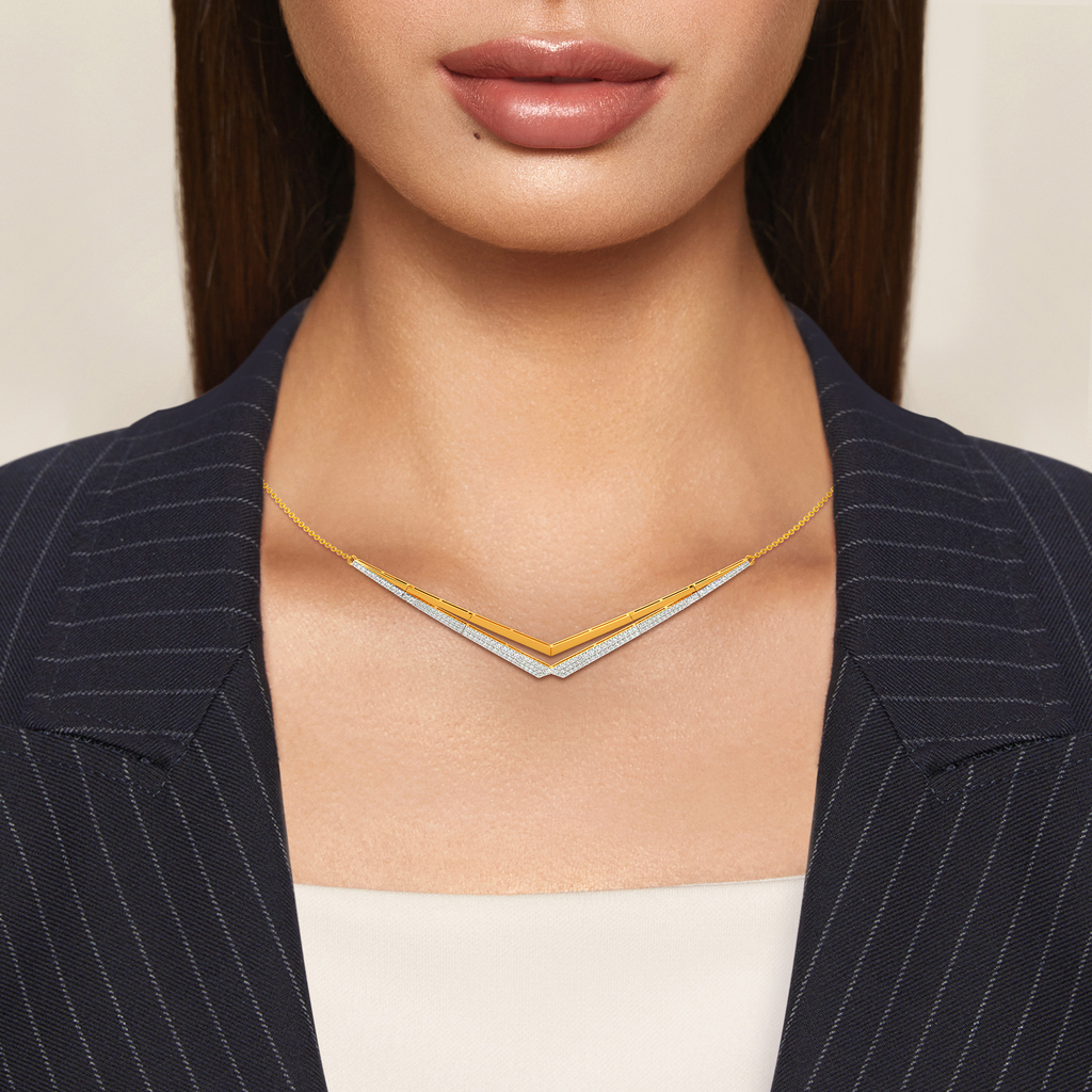 Urbane Power Diamond Necklaces