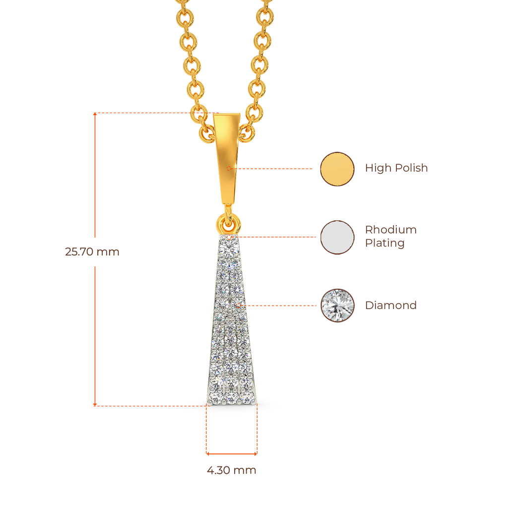 Urbane Power Diamond Pendants