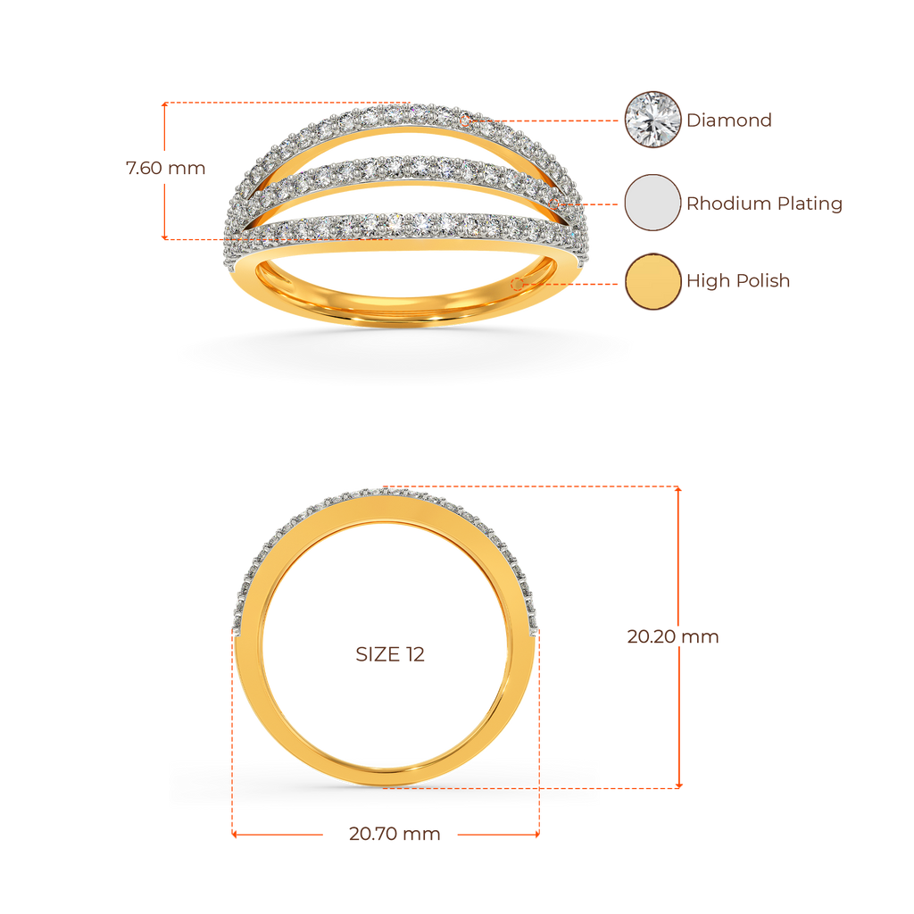 Dare to Beige Diamond Rings