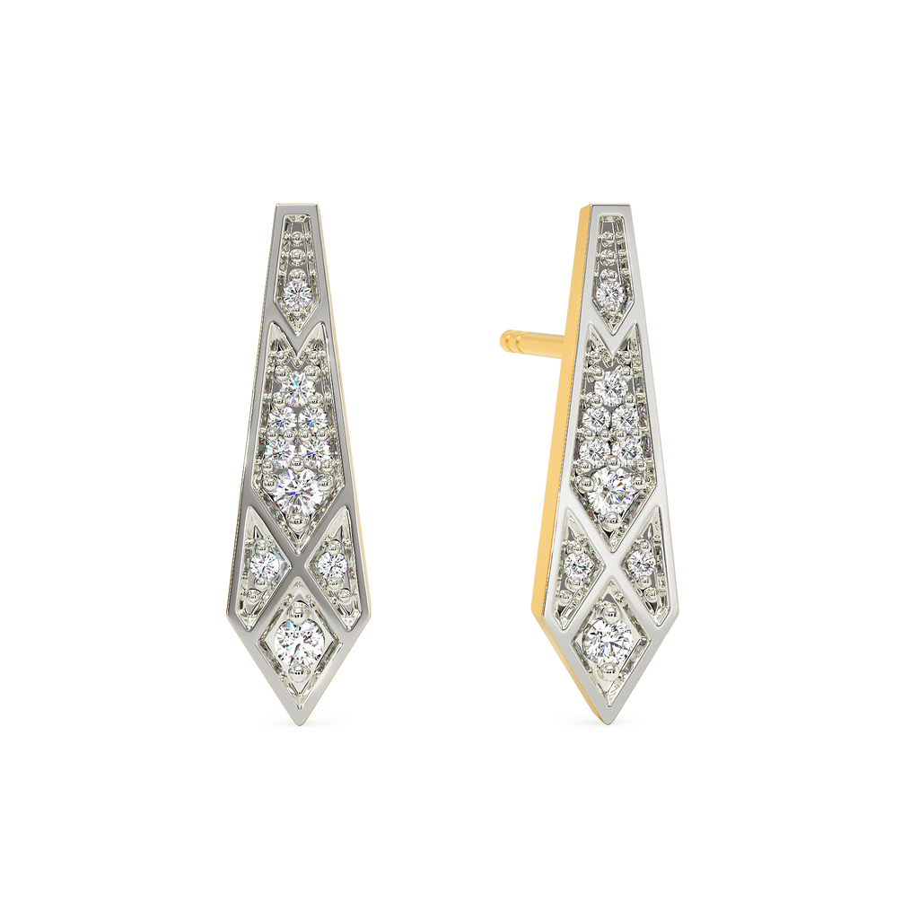 Tie Twist Diamond Earrings