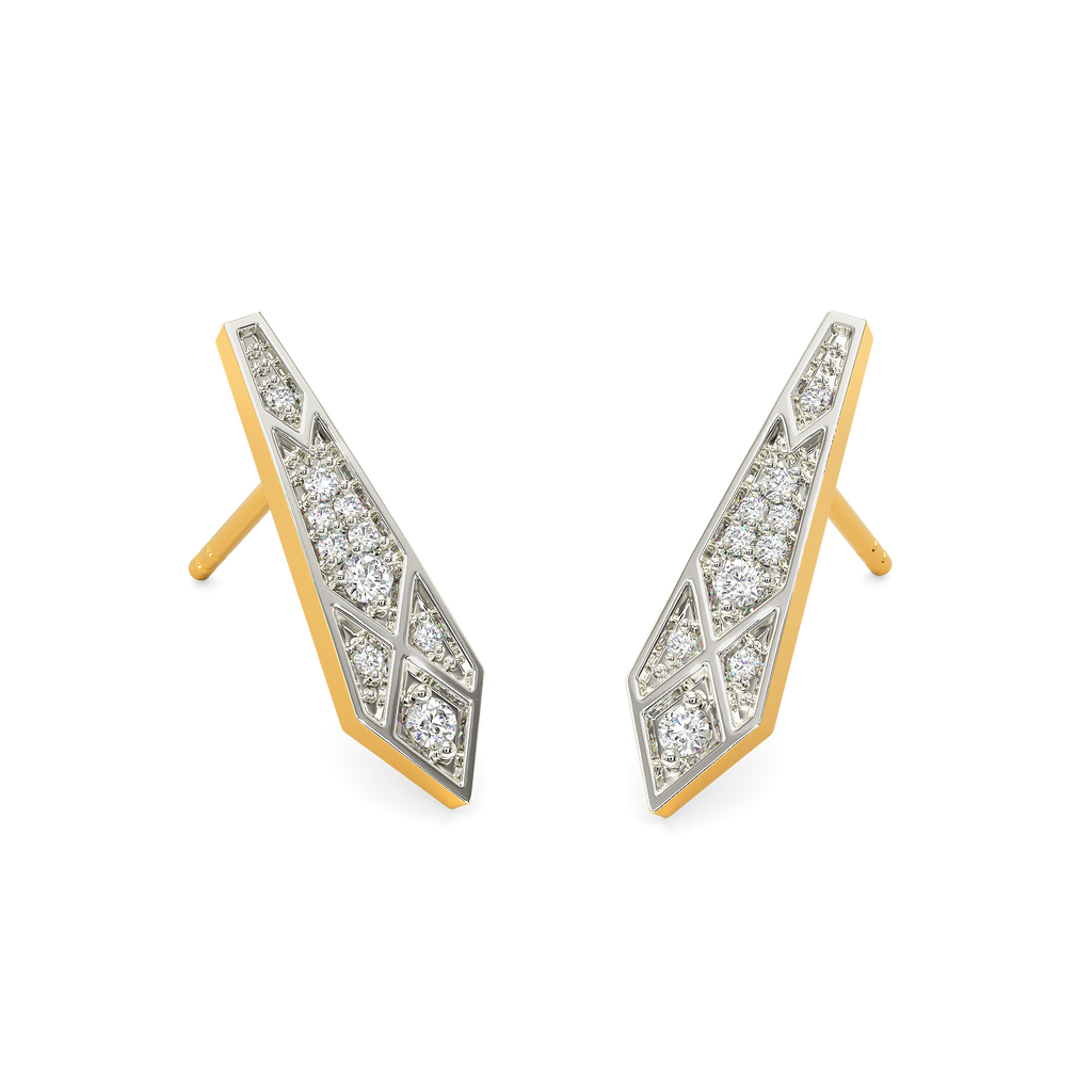 Tie Twist Diamond Earrings
