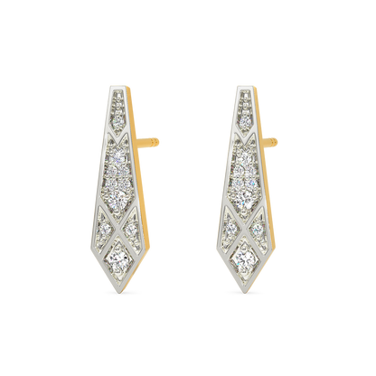 Tie Twist Diamond Earrings
