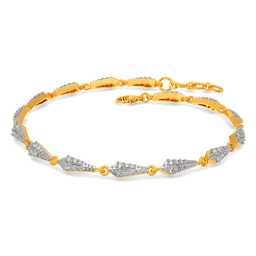 Tie Fusion Diamond Bracelets