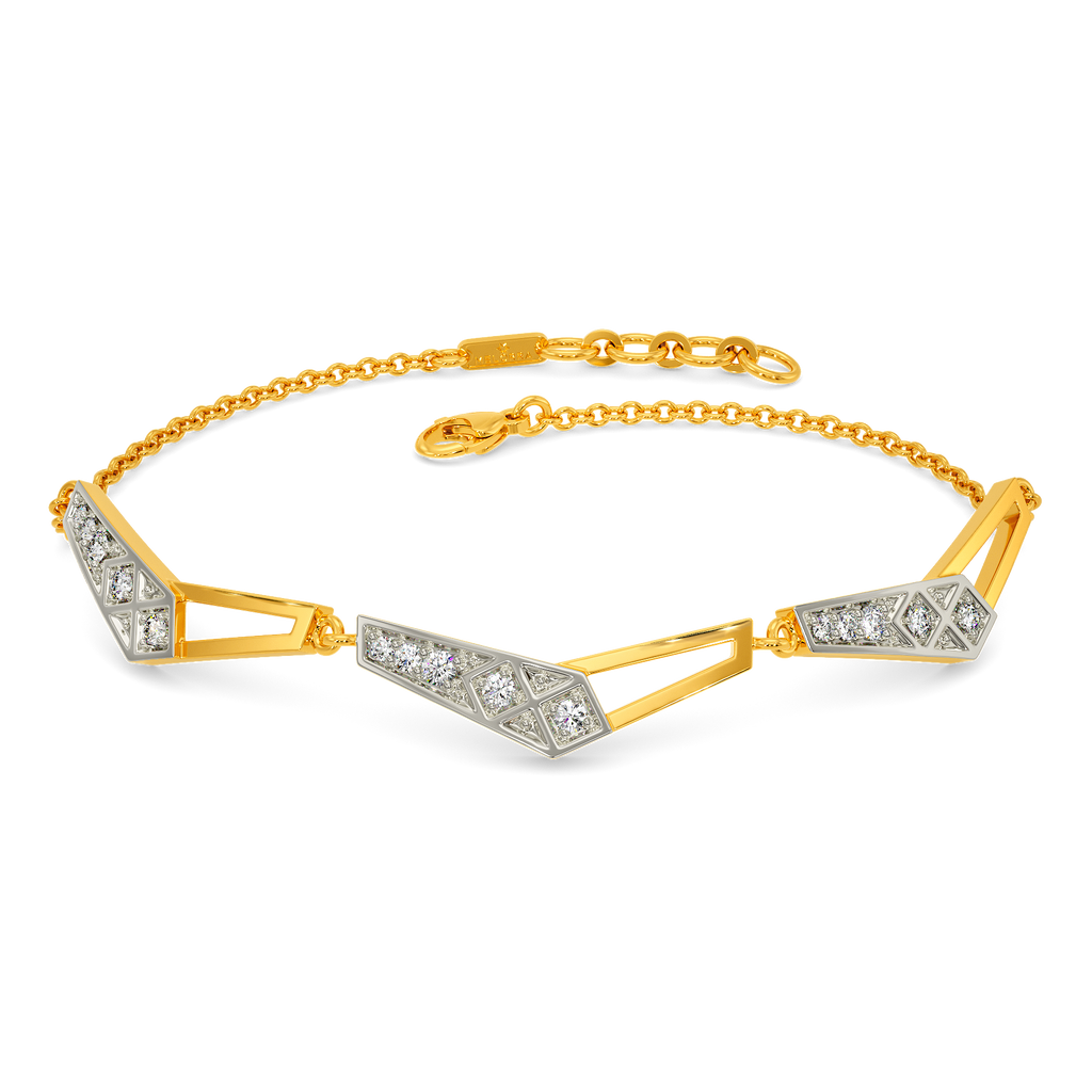 Tie Melange Diamond Bracelets