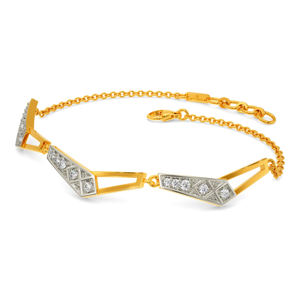 Tie Melange Diamond Bracelets