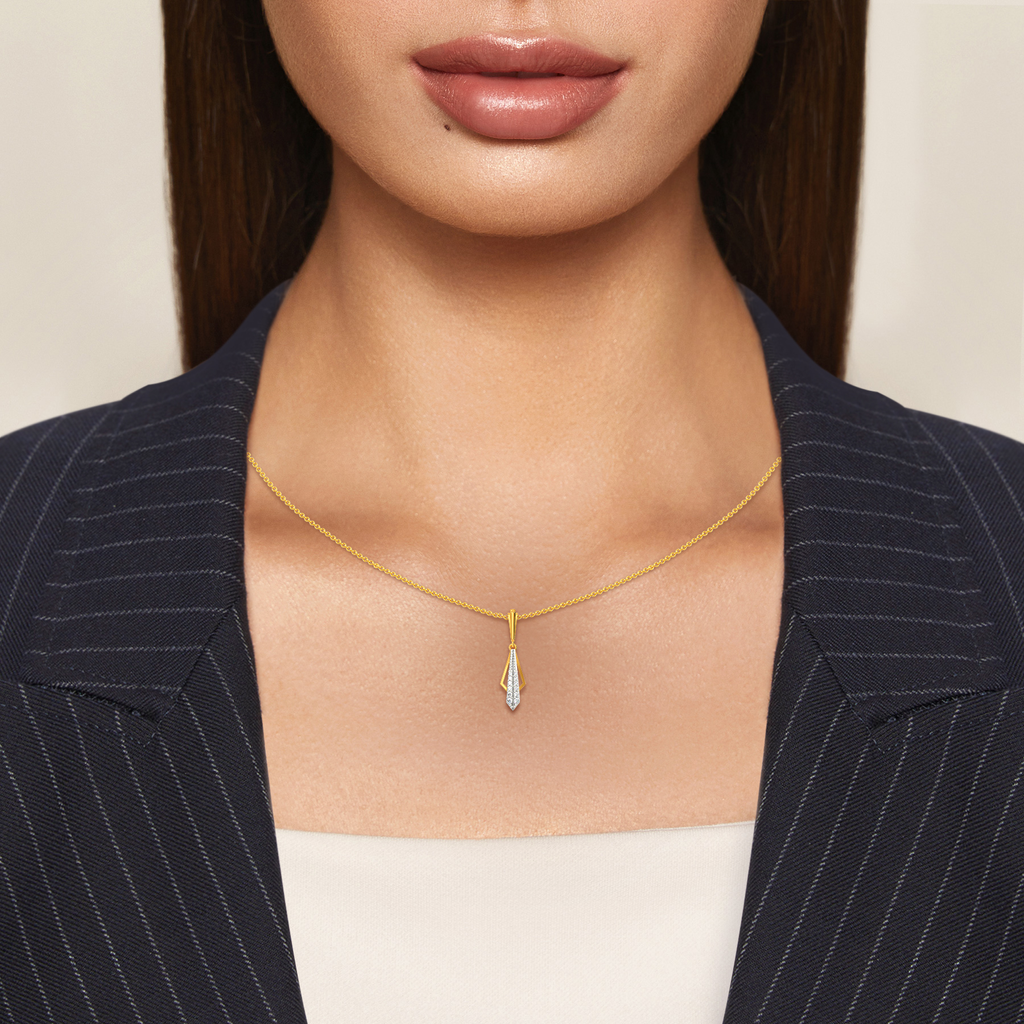 Knots of Note Diamond Pendants