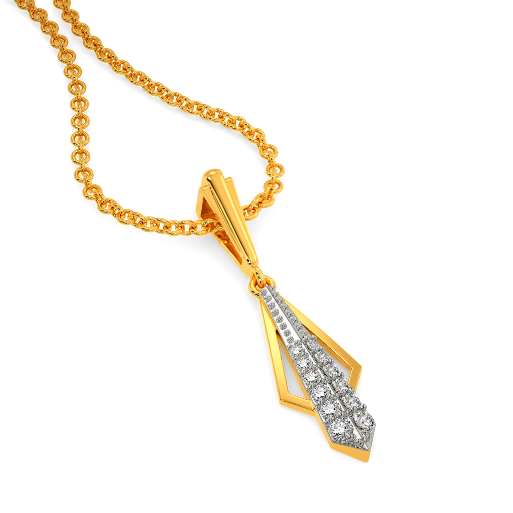 Knots of Note Diamond Pendants