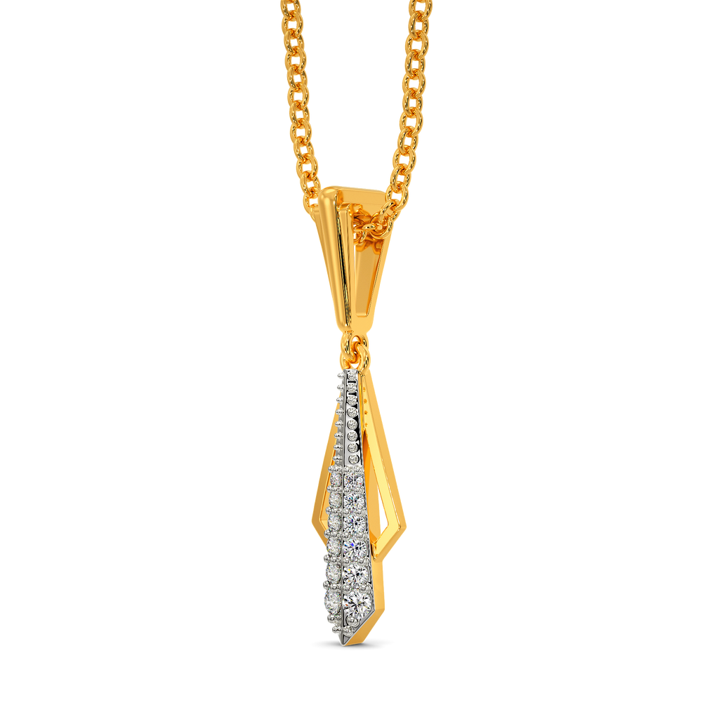 Knots of Note Diamond Pendants