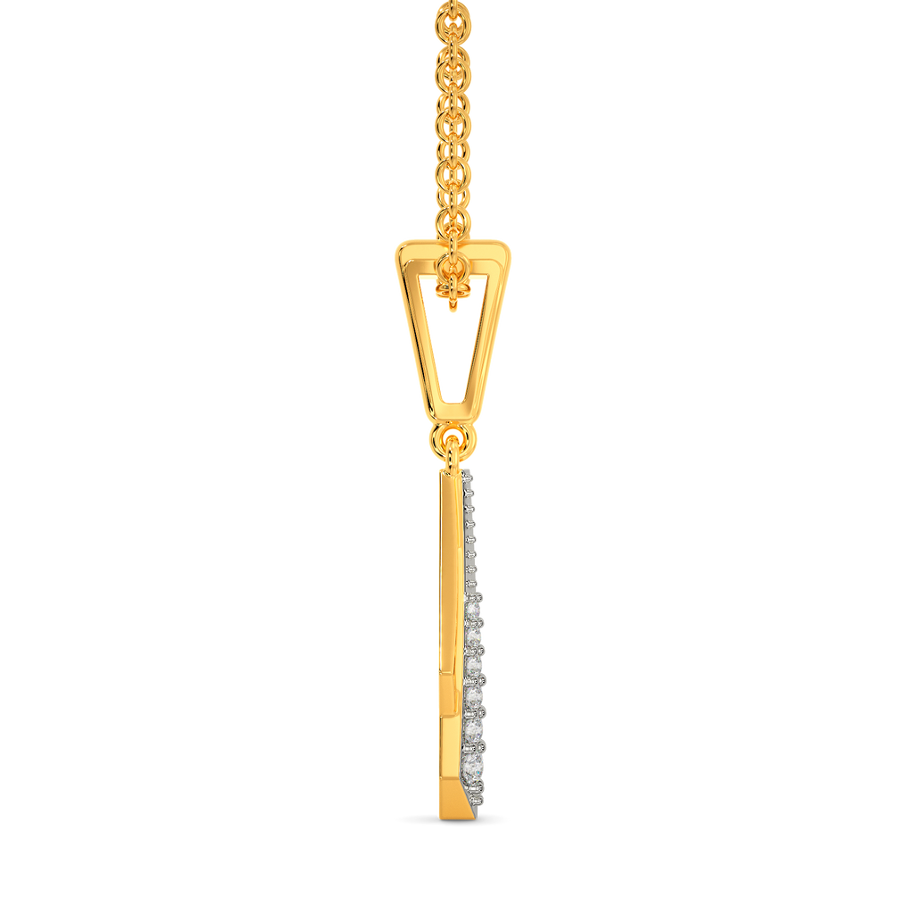 Knots of Note Diamond Pendants