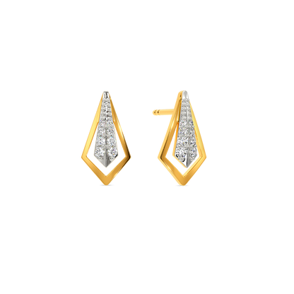 Knots of Note Diamond Earrings