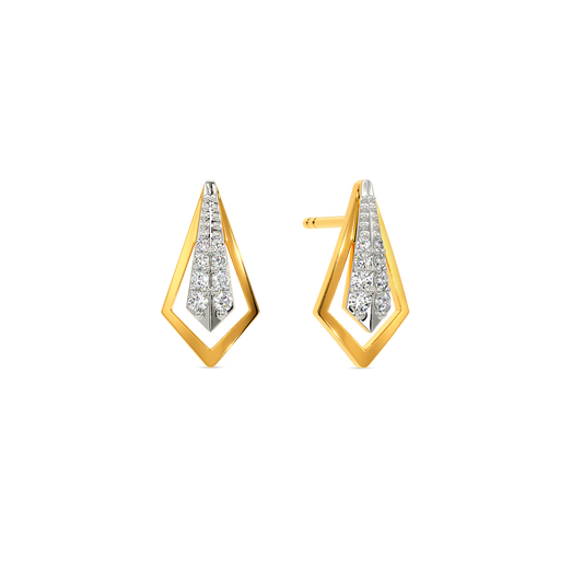 Knots of Note Diamond Earrings