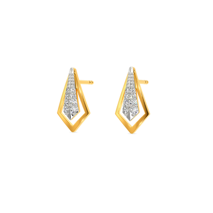 Knots of Note Diamond Earrings