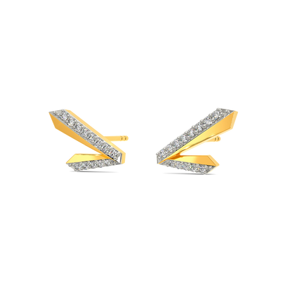 Tie Jive  Diamond Earrings