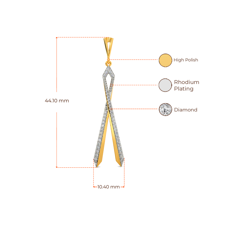 TieCoon Diamond Earrings