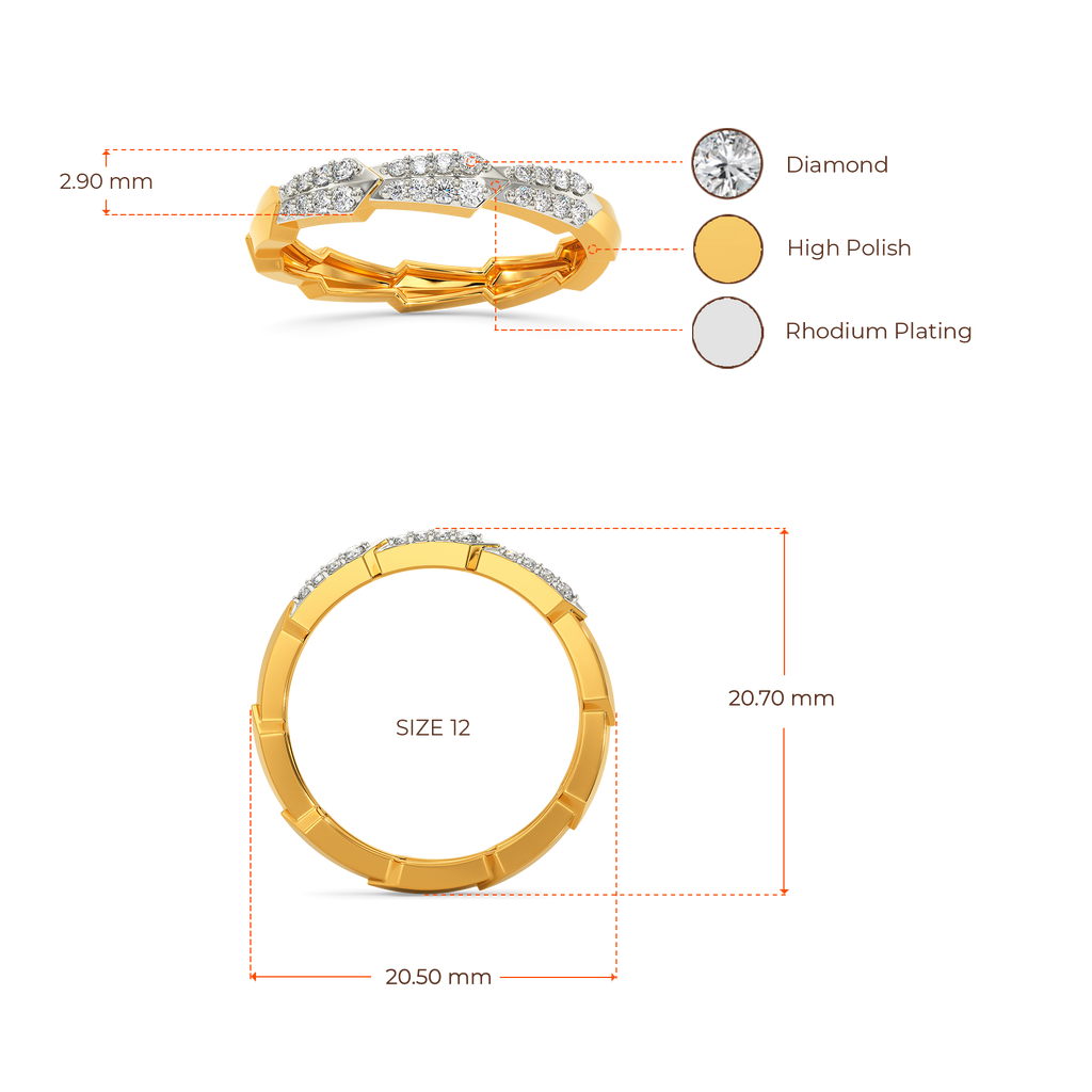 Lapel Luxe Diamond Rings