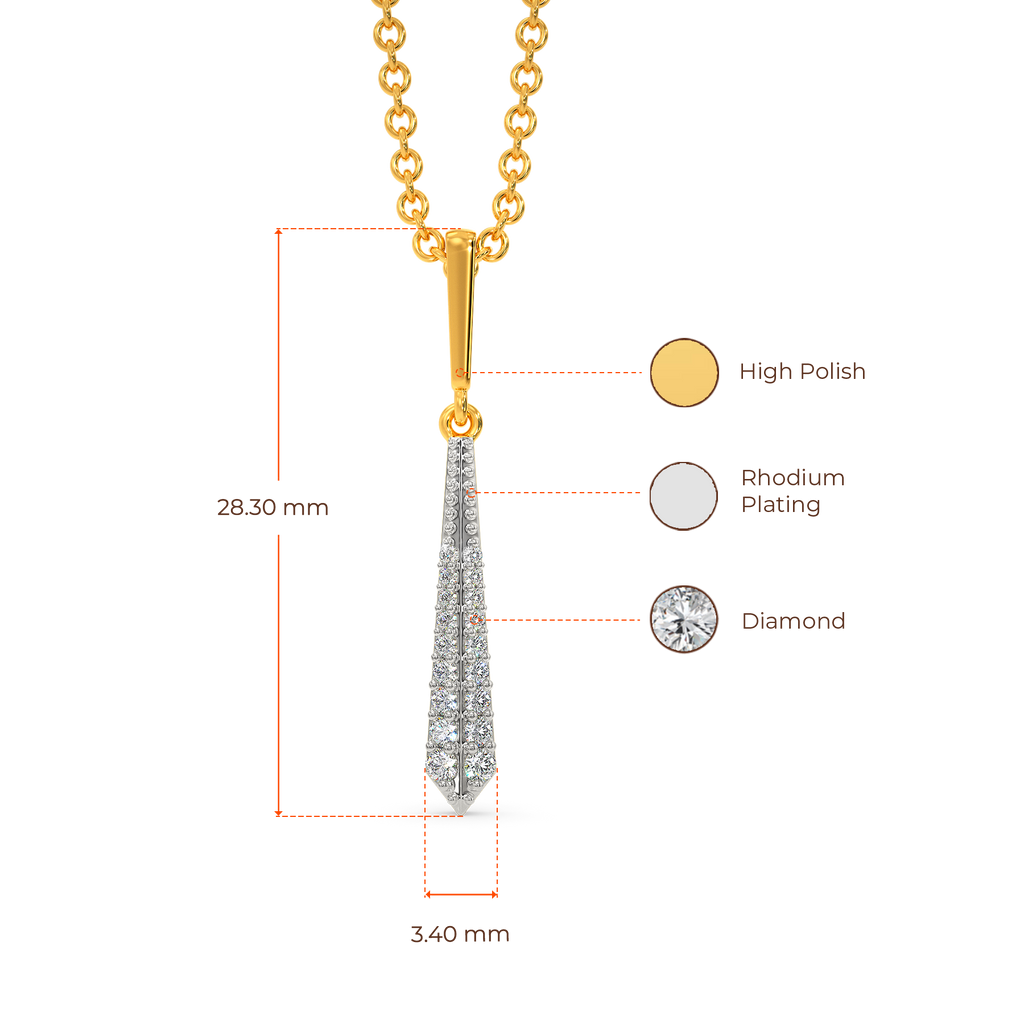 Lapel Luxe Diamond Pendants
