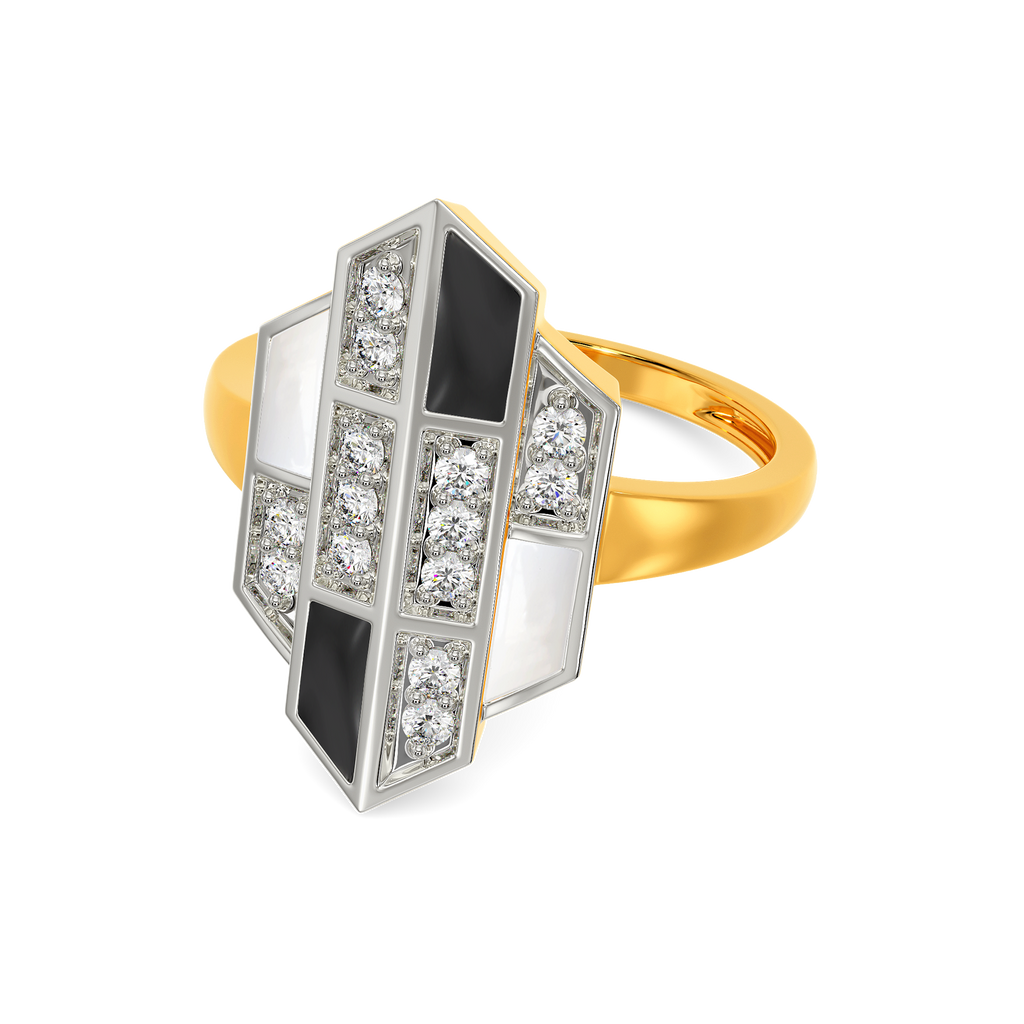 B n W Mood Diamond Rings